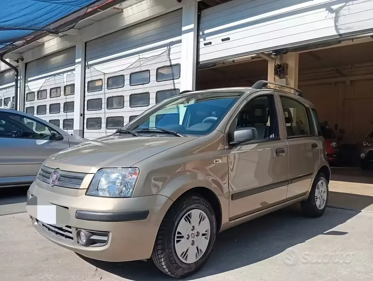 Usata Fiat Panda Emotion 60 CV (44 kW) 2008 Giallo Utilitaria