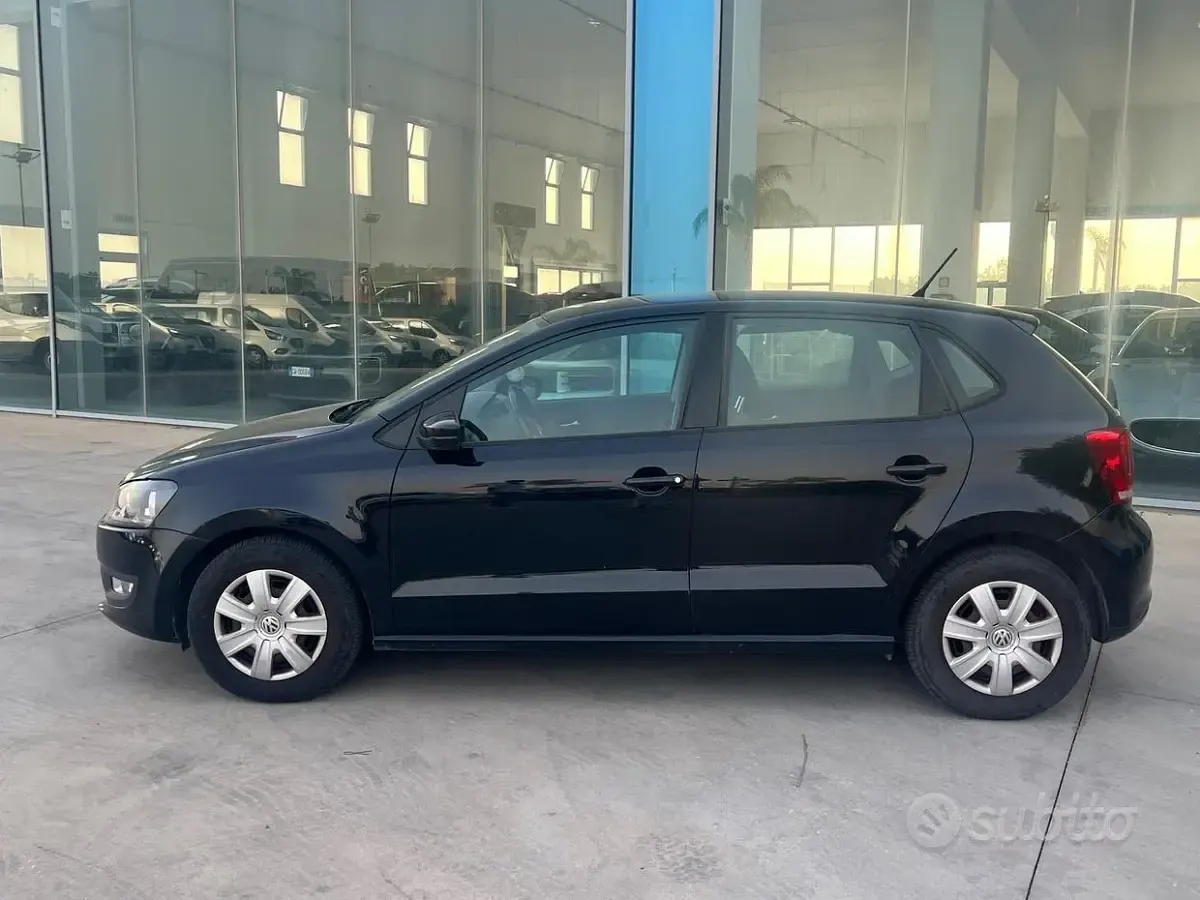 Usata VW Polo Comfortline 85 CV (62 kW) 2013 Nero Utilitaria
