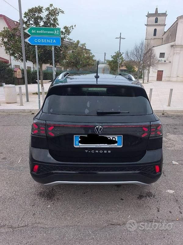 Usata VW T-Cross 115 CV (84 kW) 2025 Nero SUV