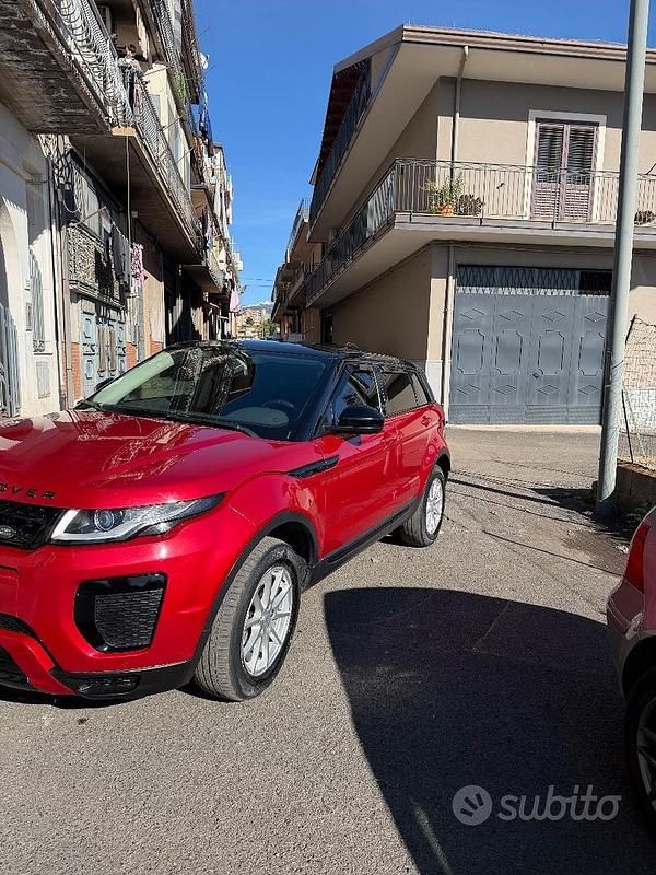 Usata Land Rover Range Rover evoque 2016 Rosso