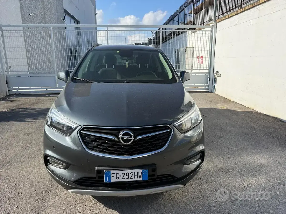 Usata Opel Mokka X 110 CV (80 kW) 2017 Grigio SUV