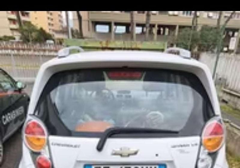 Usata Chevrolet Spark LS 68 CV (50 kW) 2011 Bianco Utilitaria