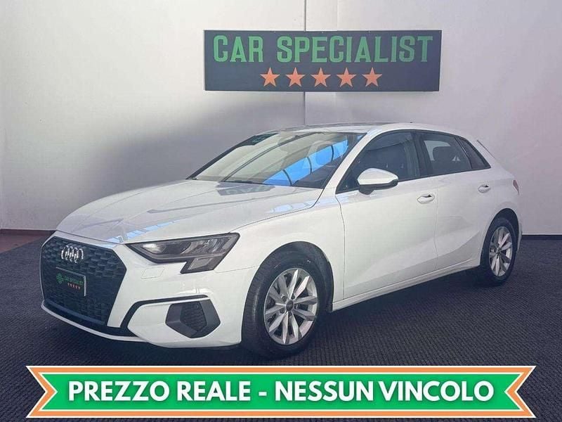 Bianco Usata 2020 Audi A3 Comfort Tre volumi | 23.450 € (Buon prezzo) - Immagine 1/4