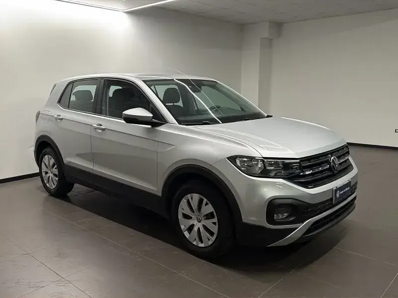 Usata VW T-Cross 95 CV (69 kW) 2022 Argento SUV
