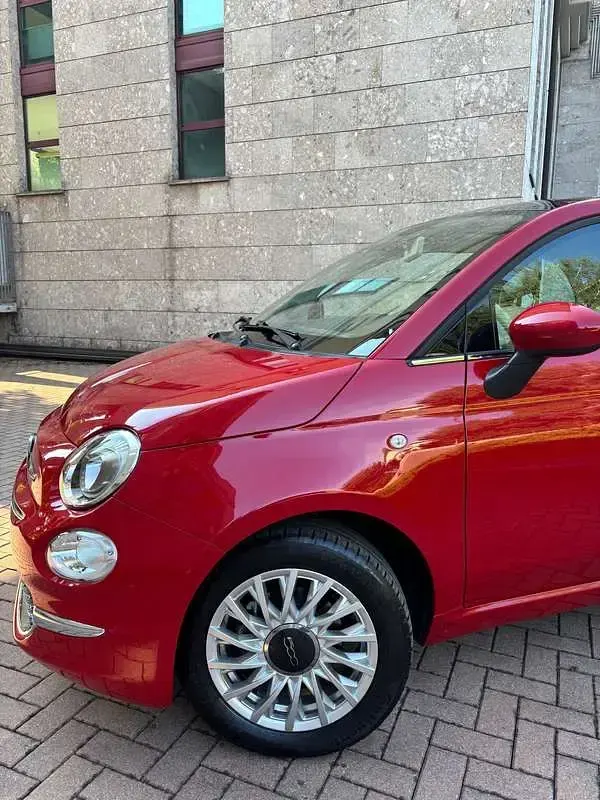 Usata Fiat 500 Lounge 69 CV (50 kW) 2016 Rosso Utilitaria