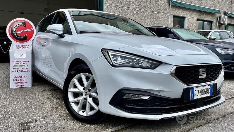 Bianco Usata 2020 Seat Leon Style Tre volumi | 17.999 € (Buon prezzo) - Immagine 1/4