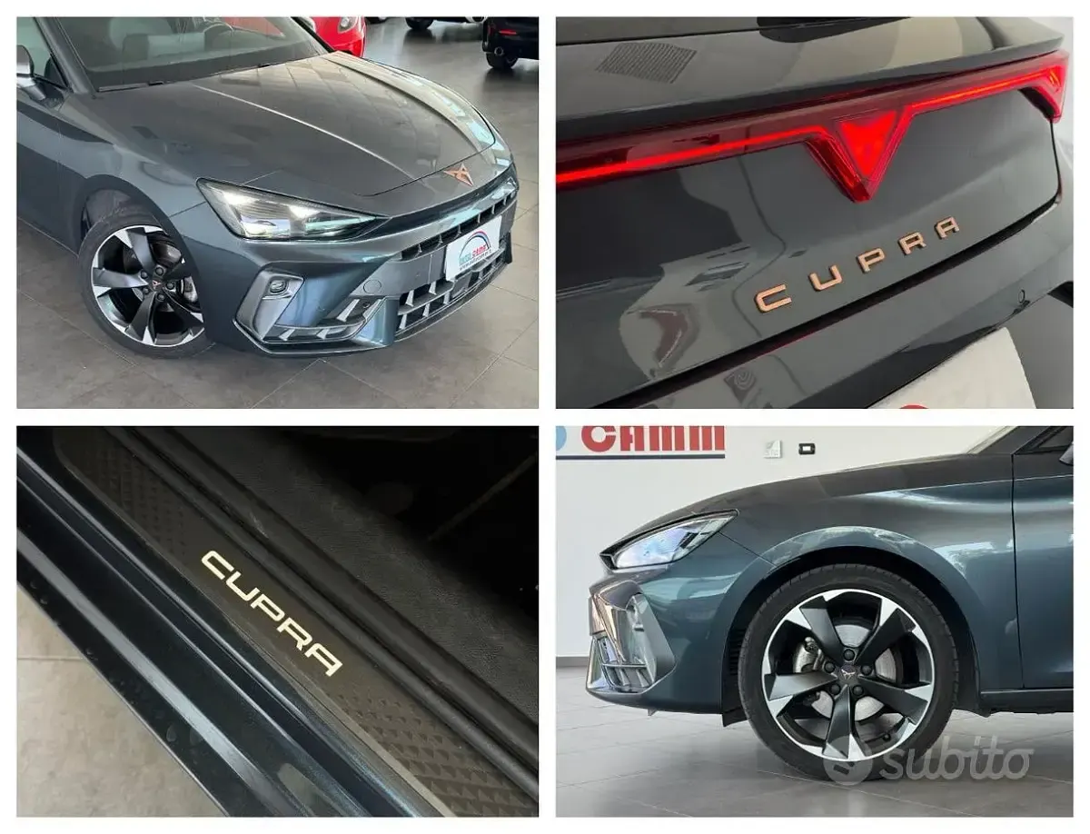 Usata Cupra Leon 150 CV (110 kW) 2025 Gray Berlina