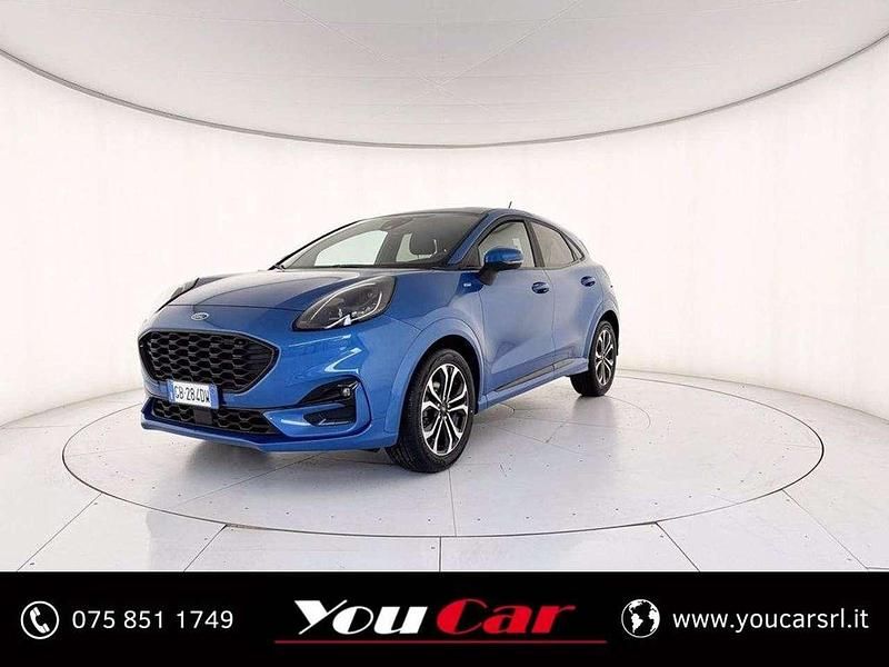 Usata Ford Puma ST-Line 125 CV (91 kW) 2020 Blu/azzurro SUV