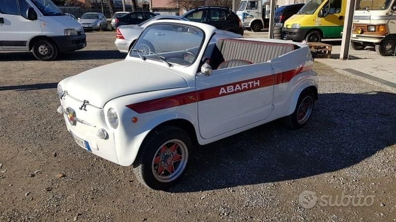 Usata Fiat 600 Abarth 1960 Bianco Utilitaria