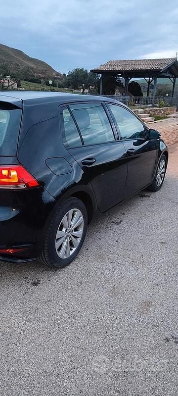 Usata VW Golf VII 105 CV (77 kW) 2013 Nero Berlina