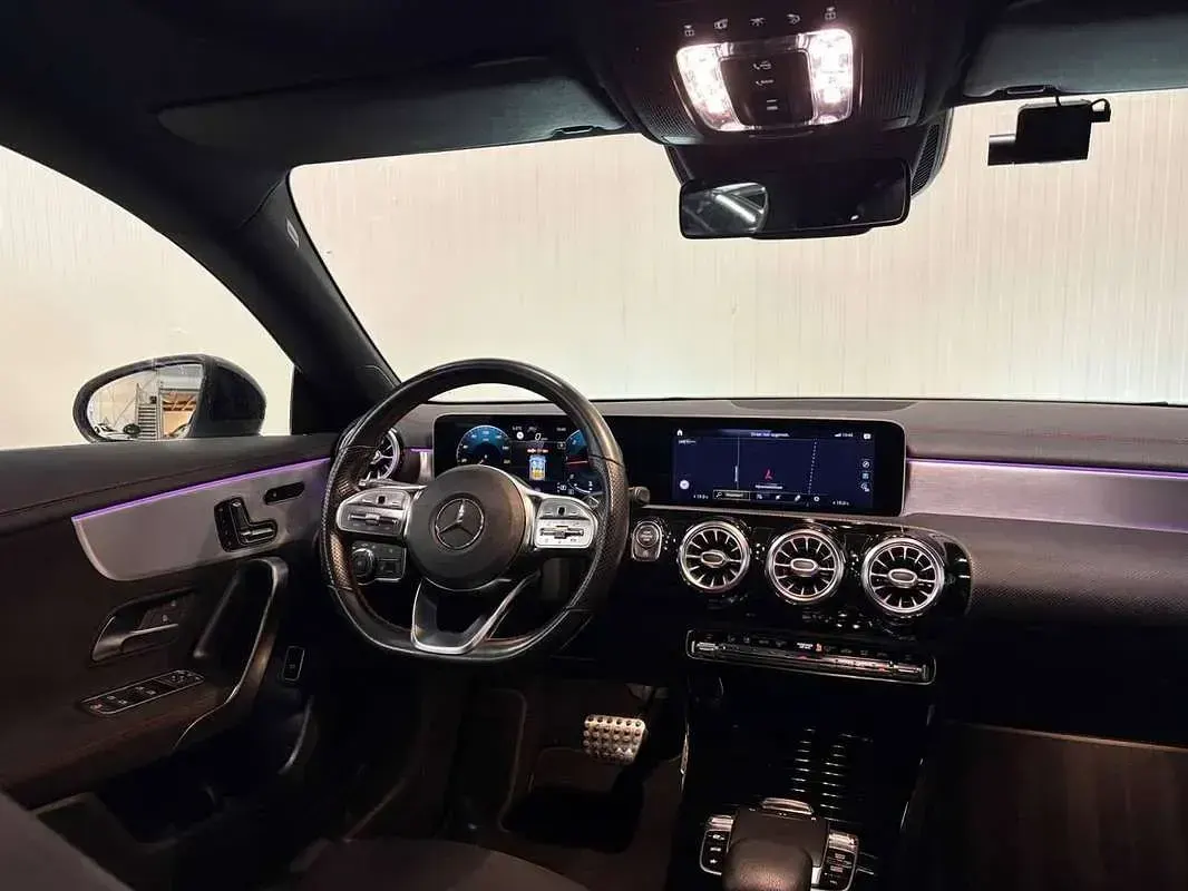 Usata Mercedes CLA200 Premium 150 CV (110 kW) 2020 Bianco Coupé