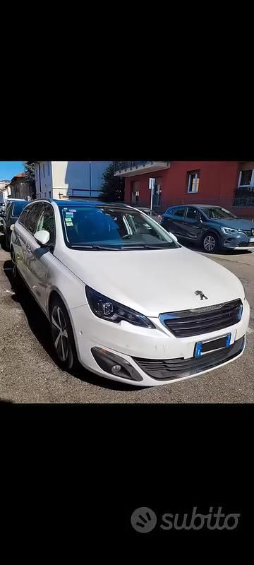 Usata Peugeot 308 Allure 150 CV (110 kW) 2015 Bianco Station wagon