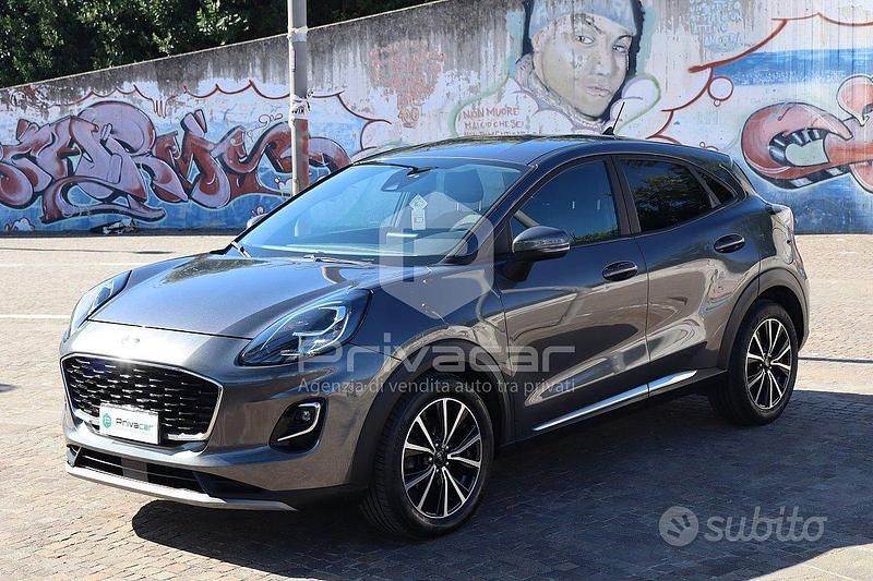 Usata Ford Puma Titanium 125 CV (91 kW) 2022 Grigio Station wagon