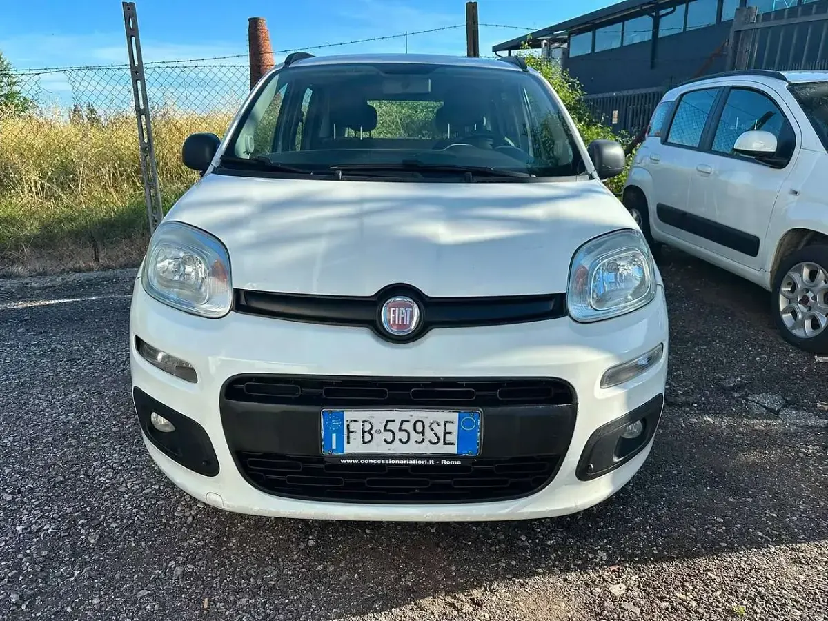 Usata Fiat Panda Easy 69 CV (50 kW) 2014 Bianco Utilitaria