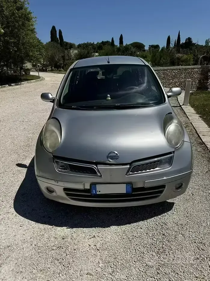 Begagnad Nissan Micra 88 HK (64 kW) 2008 Grå Sedan