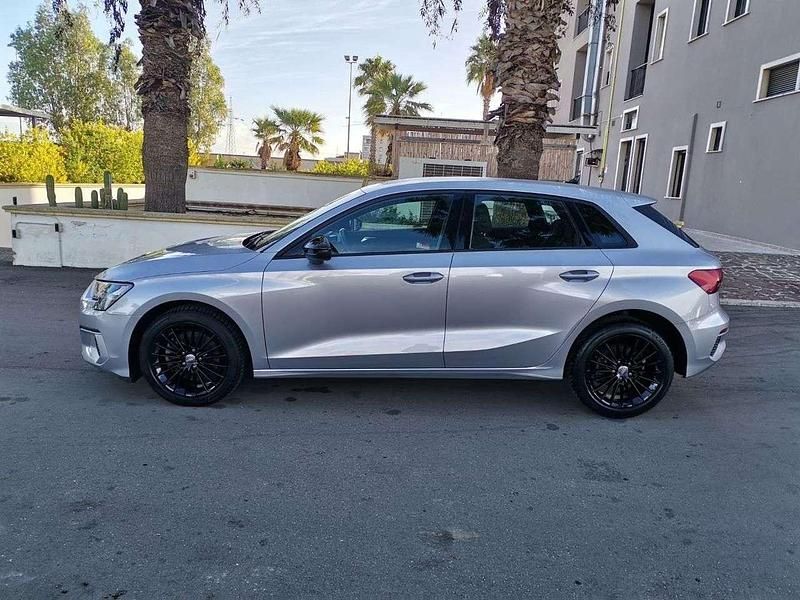 Usata Audi A3 150 CV (110 kW) 2020 Argento Berlina