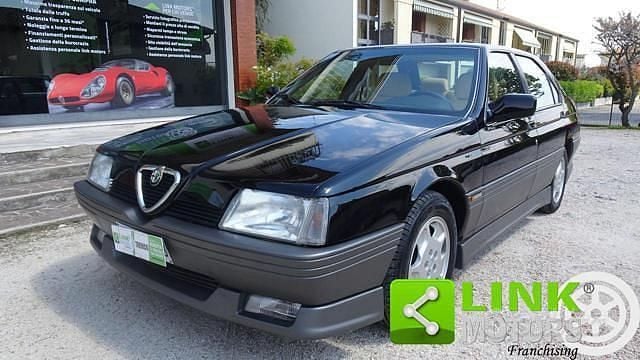 Usata Alfa Romeo 164 Quadrifoglio 200 CV (147 kW) 1991 Nero Berlina