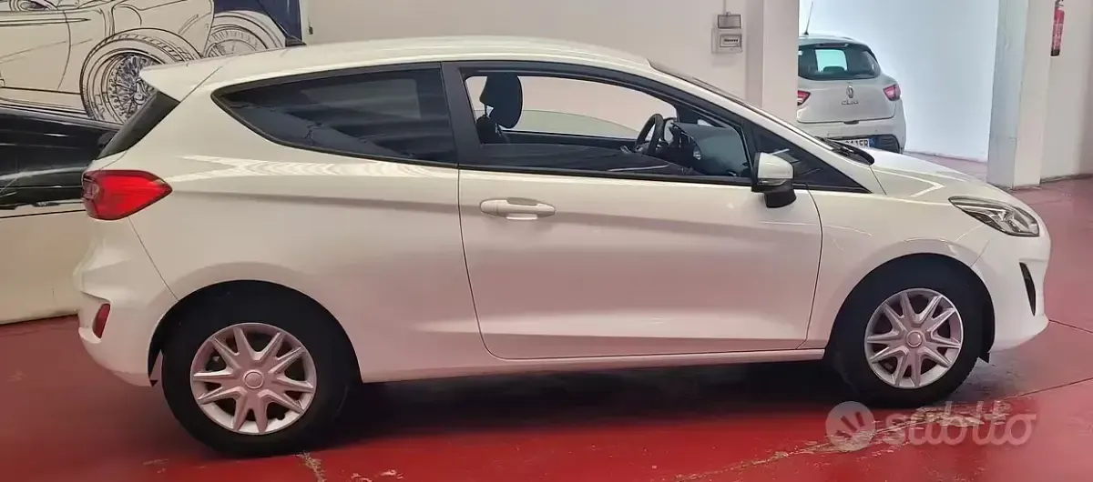 Usata Ford Fiesta Business Edition 86 CV (63 kW) 2019 Bianco Utilitaria