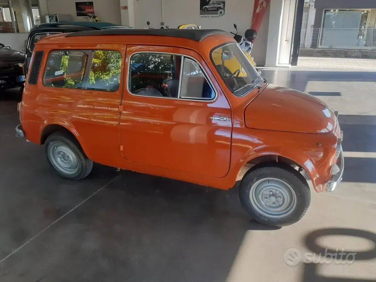 Usata Fiat 500 19 CV (13 kW) 1960 Arancione Utilitaria