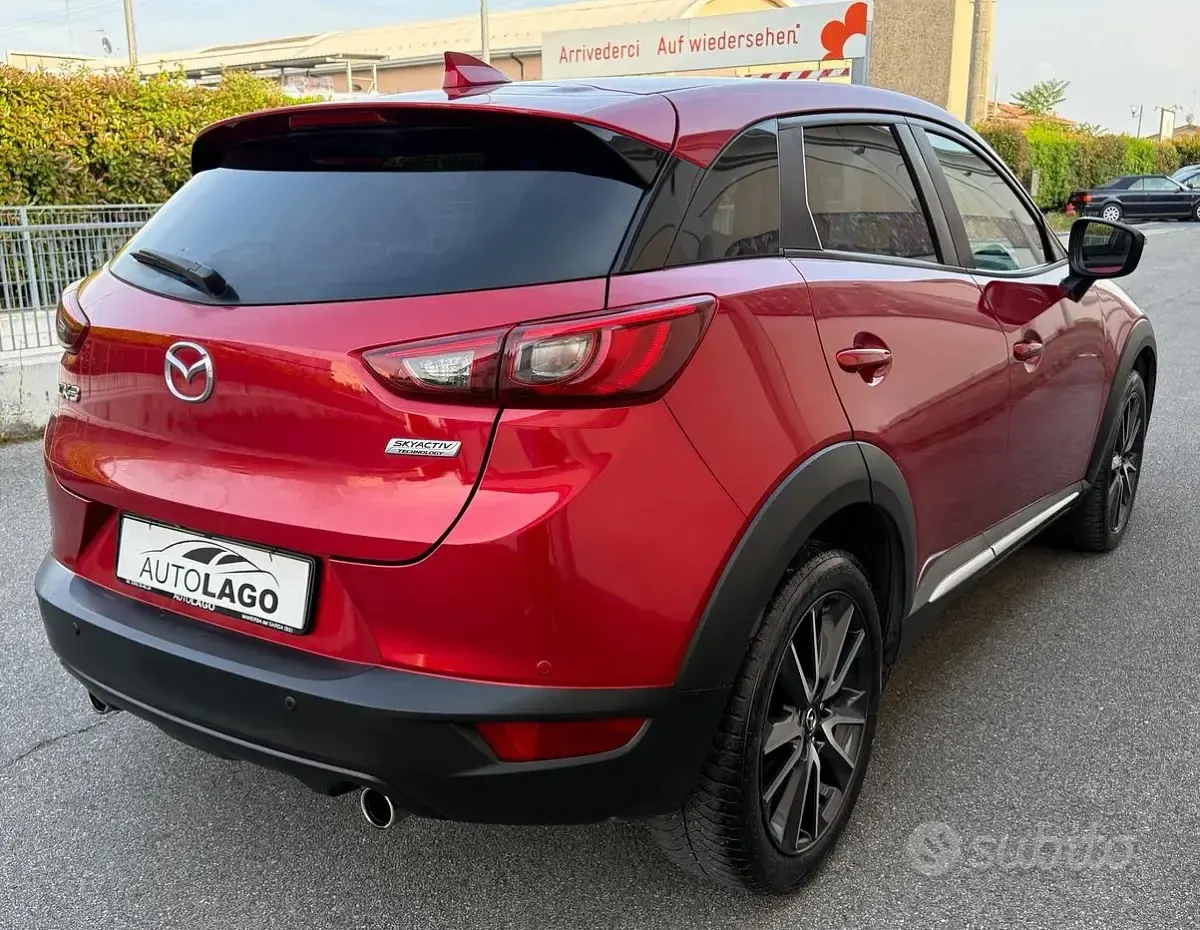Usata Mazda CX-3 Edition 105 CV (77 kW) 2018 Rosso SUV