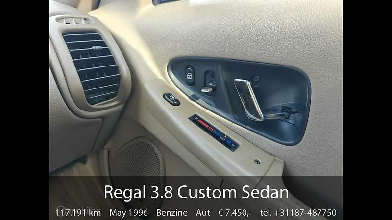 Usata Buick Regal 205 CV (150 kW) 1996 Rosso Berlina