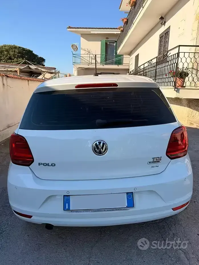 Usata VW Polo 90 CV (66 kW) 2017 Bianco Utilitaria