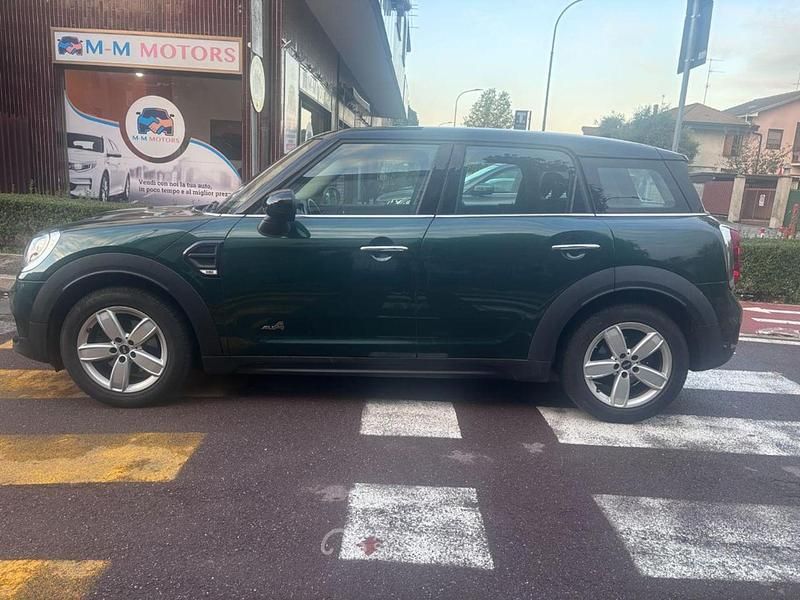 Usata Mini Cooper Countryman 136 CV (100 kW) 2017 Verde petrolio SUV