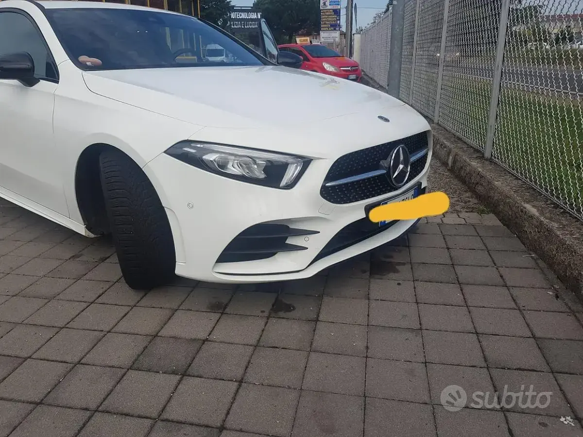 Usata Mercedes A180 Premium 116 CV (85 kW) 2018 Bianco Berlina