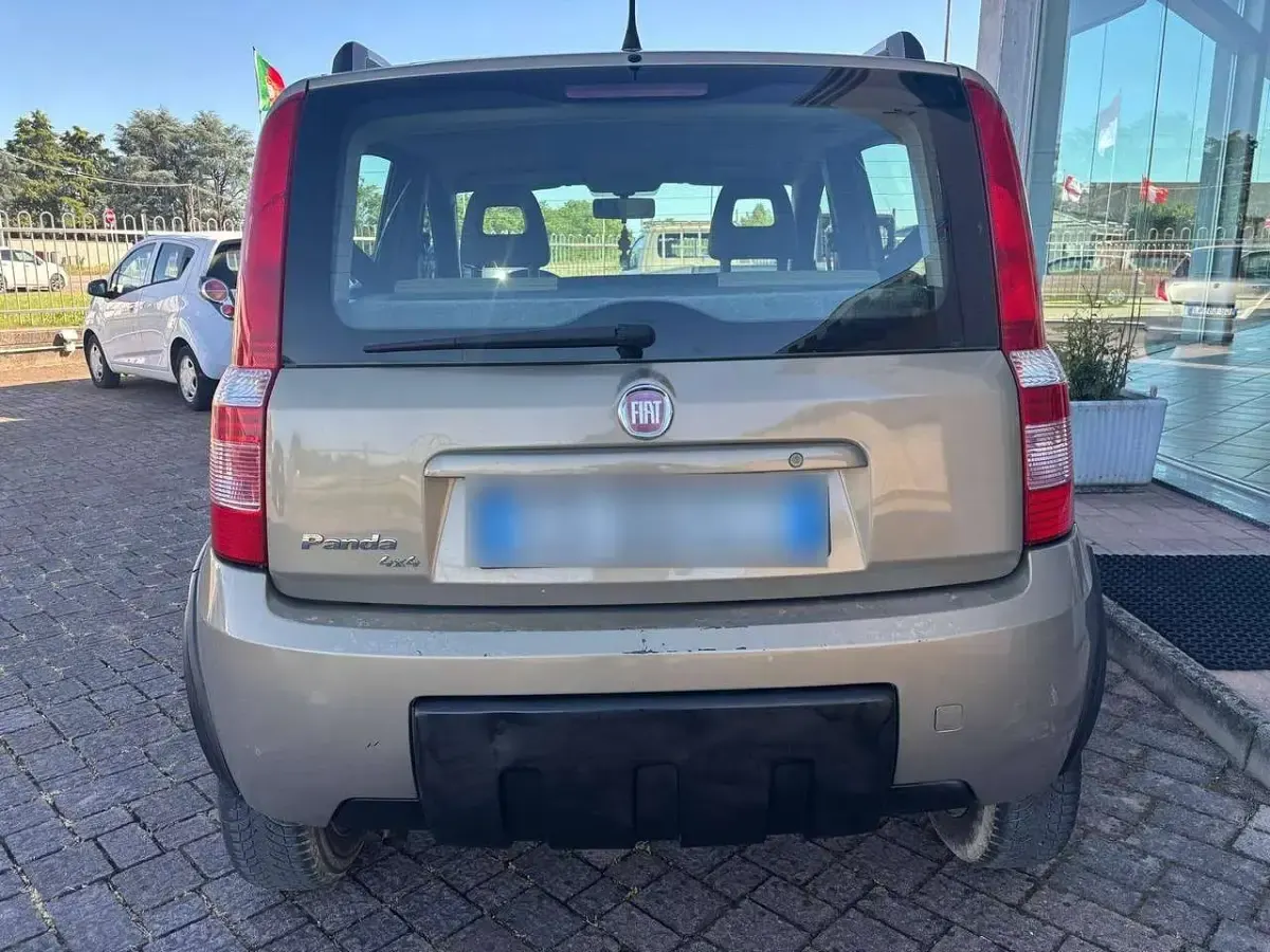 Gebraucht Fiat Panda 4x4 Climbing 69 PS (50 kW) 2011 Gold Kleinwagen
