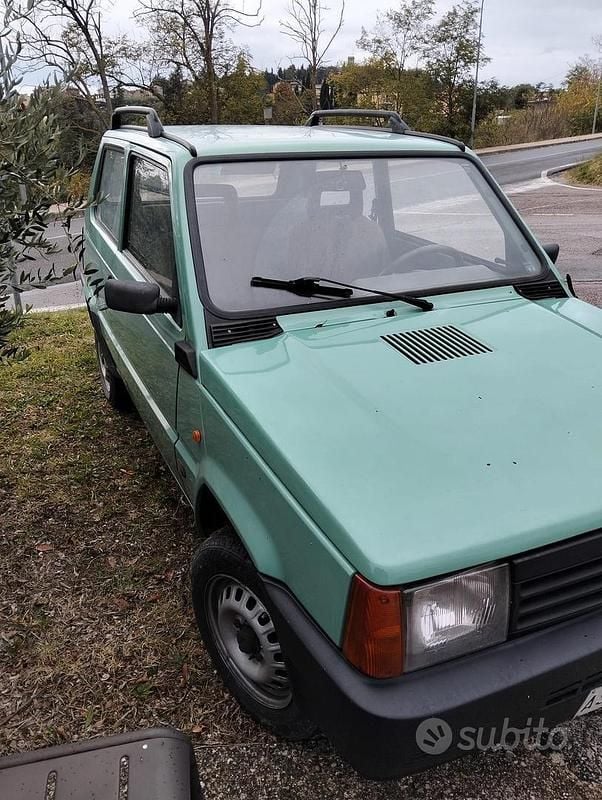 Usata Fiat Panda 1998 Verde Utilitaria
