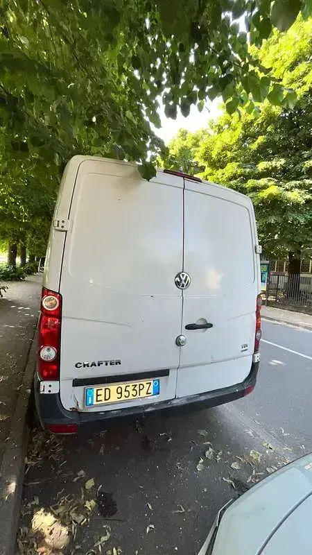 Usata VW Crafter 136 CV (100 kW) 2010 Bianco Furgone