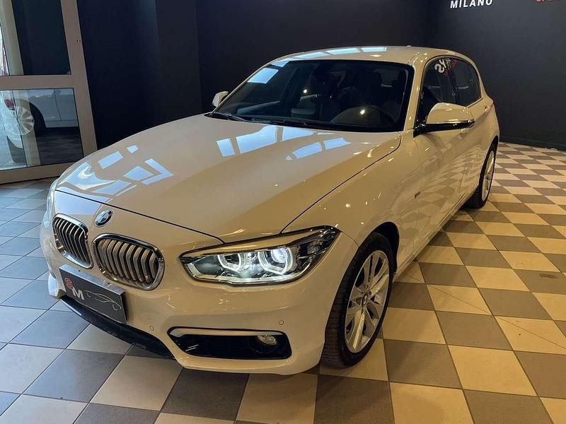 Usata BMW 116 116 CV (85 kW) 2016 Bianco Utilitaria