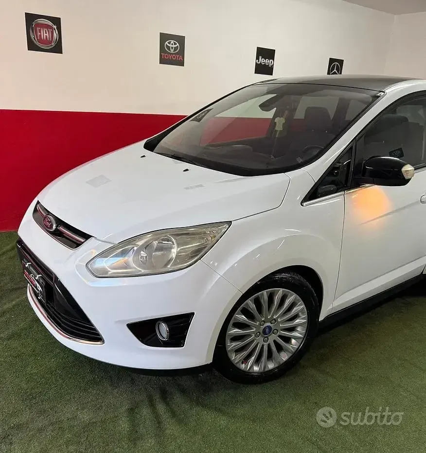 Usata Ford C-MAX Titanium 115 CV (84 kW) 2011 Bianco Monovolume