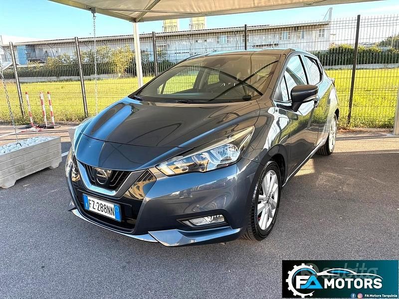 Grigio Usata 2020 Nissan Micra Acenta Due volumi | 10.900 € (Buon prezzo) - Immagine 1/4