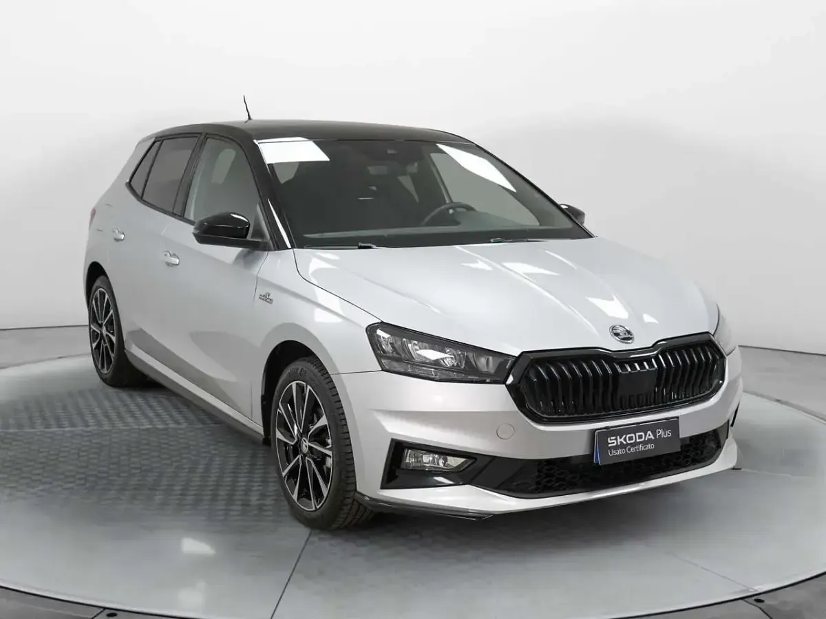Usata Skoda Fabia Monte Carlo 80 CV (58 kW) 2024 Argento Utilitaria