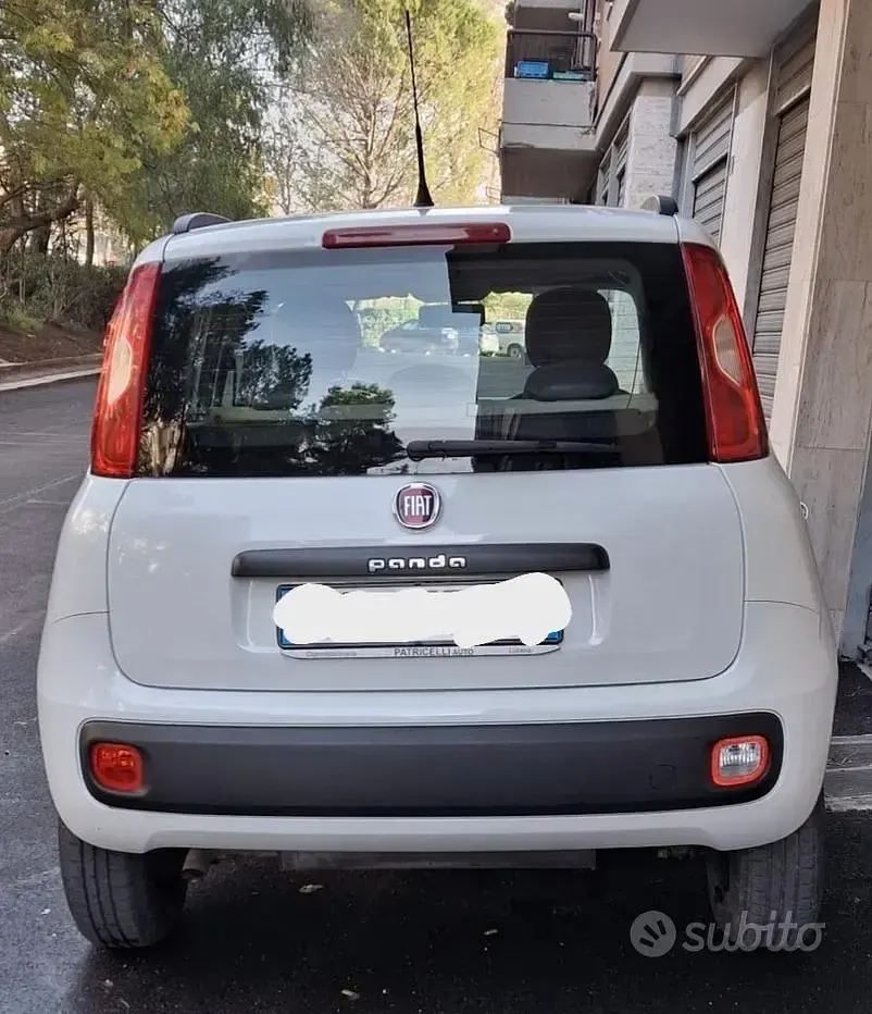 Usata Fiat Panda 2015 Bianco Utilitaria