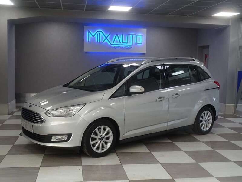 Usata Ford Grand C-Max Titanium 120 CV (88 kW) 2018 Argento metallizzato Monovolume