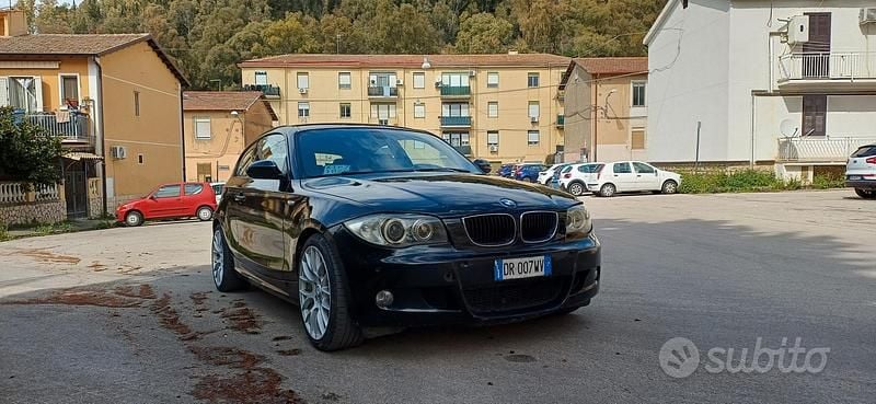 Usata BMW 120 Coupé M Sport 177 CV (130 kW) 2009 Nero Coupé