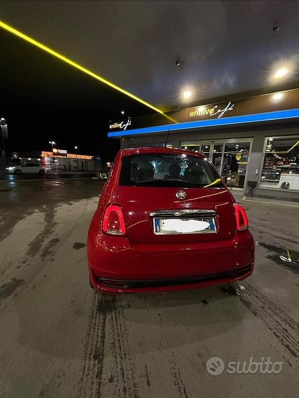 Usata Fiat 500S 2008 Rosso Utilitaria