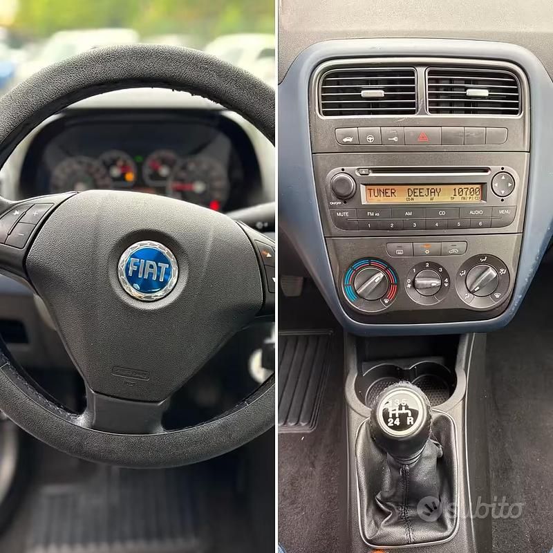 Usata Fiat Grande Punto 65 CV (47 kW) 2007 Grigio Utilitaria