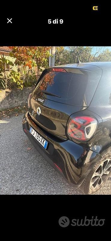 Usata Smart ForFour 2017 Nero Utilitaria