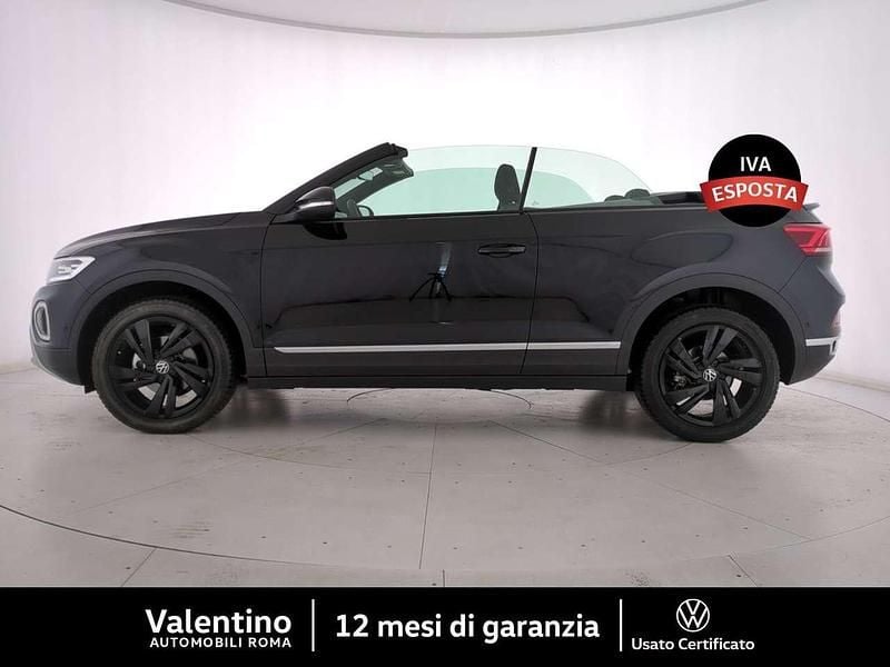 Nuova VW T-Roc Cabriolet Style 150 CV (110 kW) 2026 Nero Cabrio