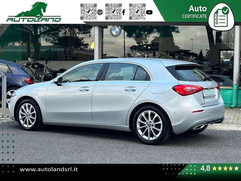 Usata Mercedes A220 Business 190 CV (139 kW) 2019 Iridium silver metallic Berlina