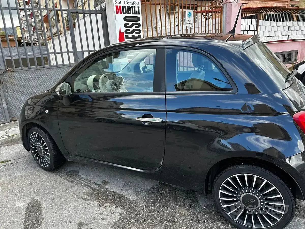 Usata Fiat 500 95 CV (69 kW) 2016 Nero Berlina