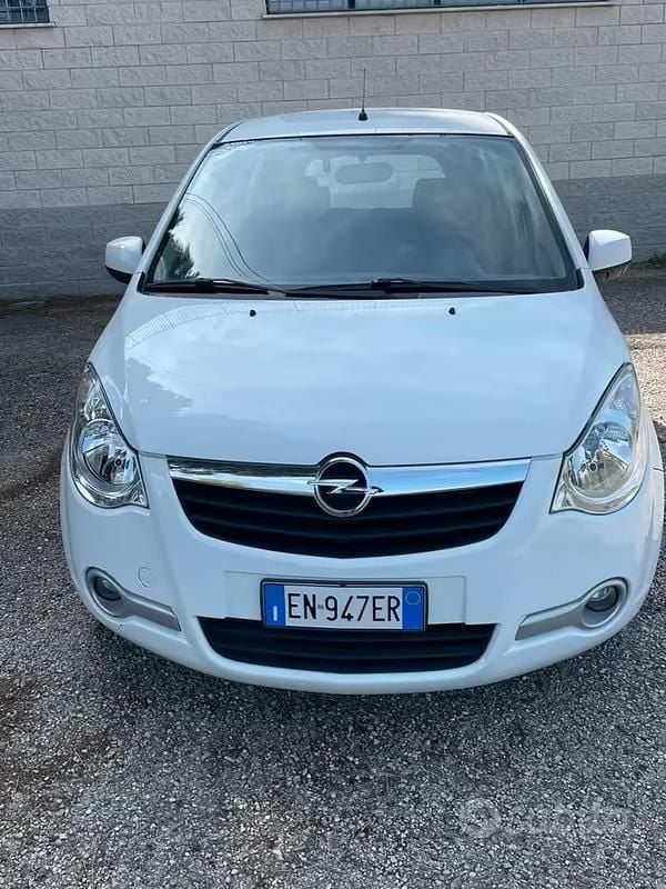 Usata Opel Agila Enjoy 2012 Bianco Utilitaria