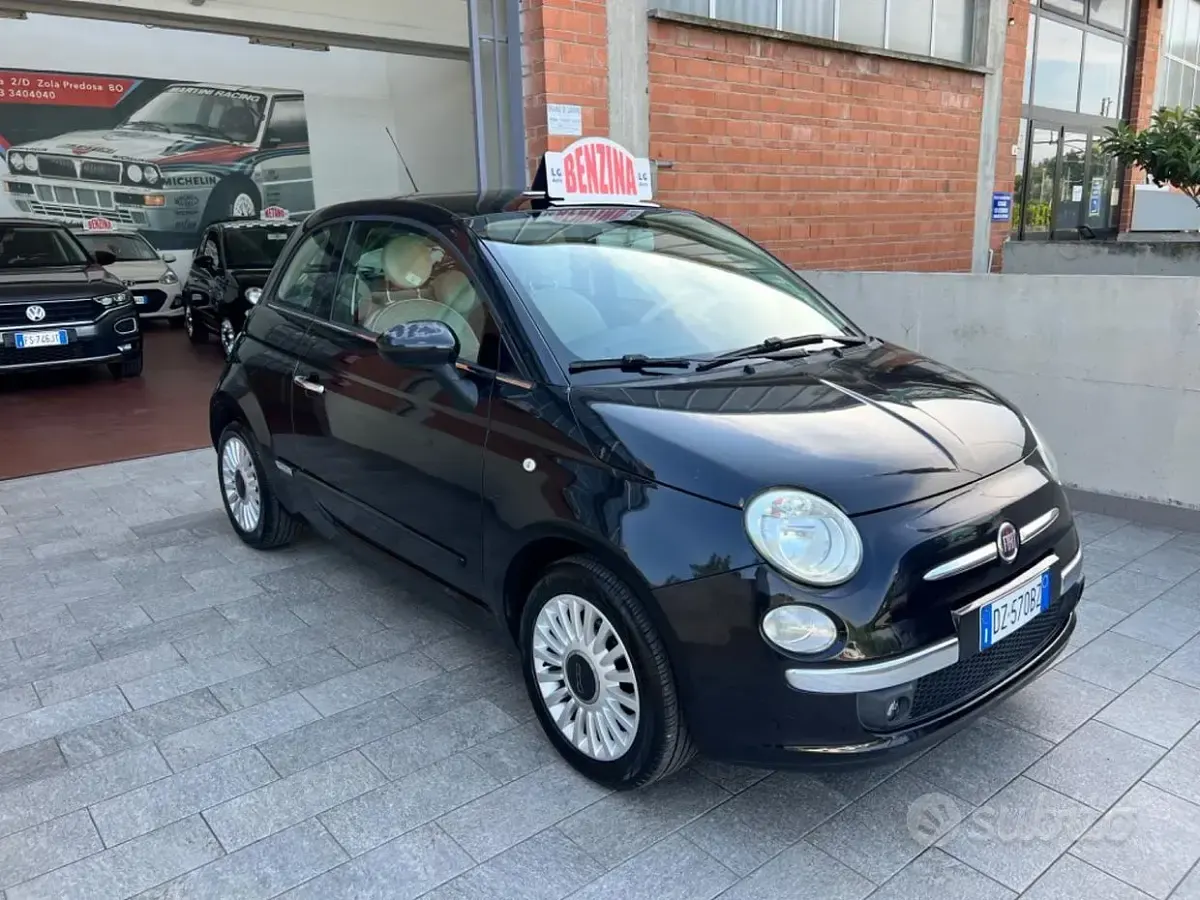 Usata Fiat 500 69 CV (50 kW) 2010 Nero Berlina