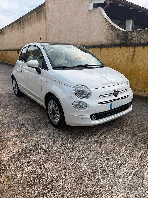 Usata Fiat 500 2018 Bianco Utilitaria