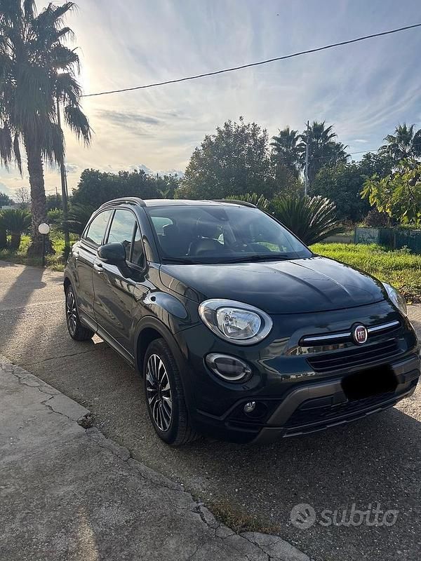 Usata Fiat 500X Cross 95 CV (69 kW) 2020 Verde SUV