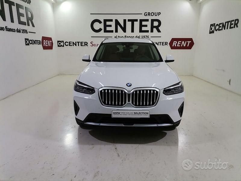 Begagnad BMW X3 Efficient Dynamics 190 HK (139 kW) 2022 Vit SUV