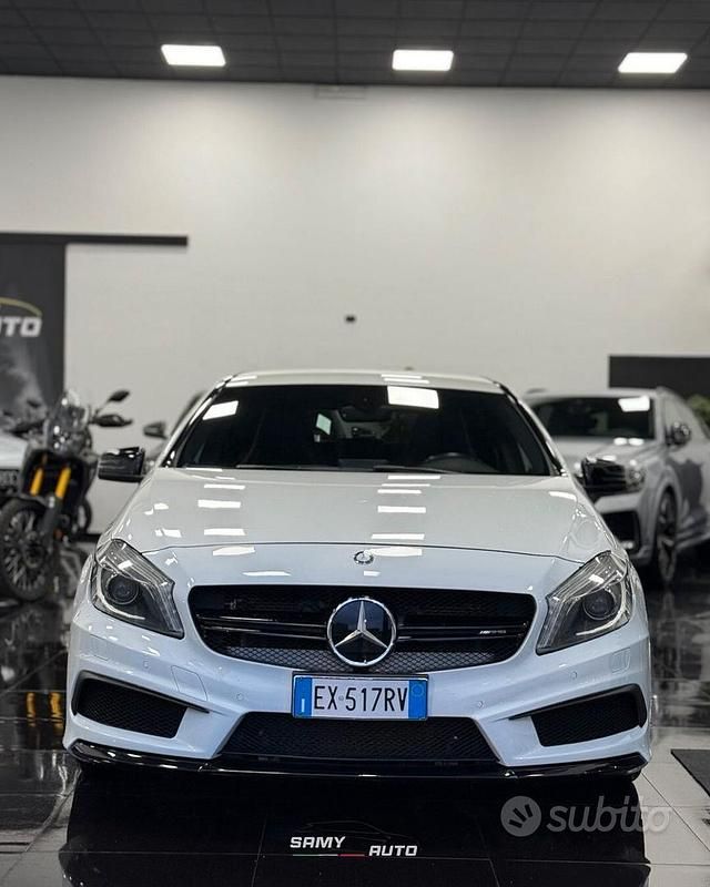 Usata Mercedes A45 AMG AMG 360 CV (264 kW) 2015 Bianco Berlina